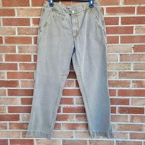 Cremieux Khaki Pants Men's Size 34x30 Straight Leg Flat Front